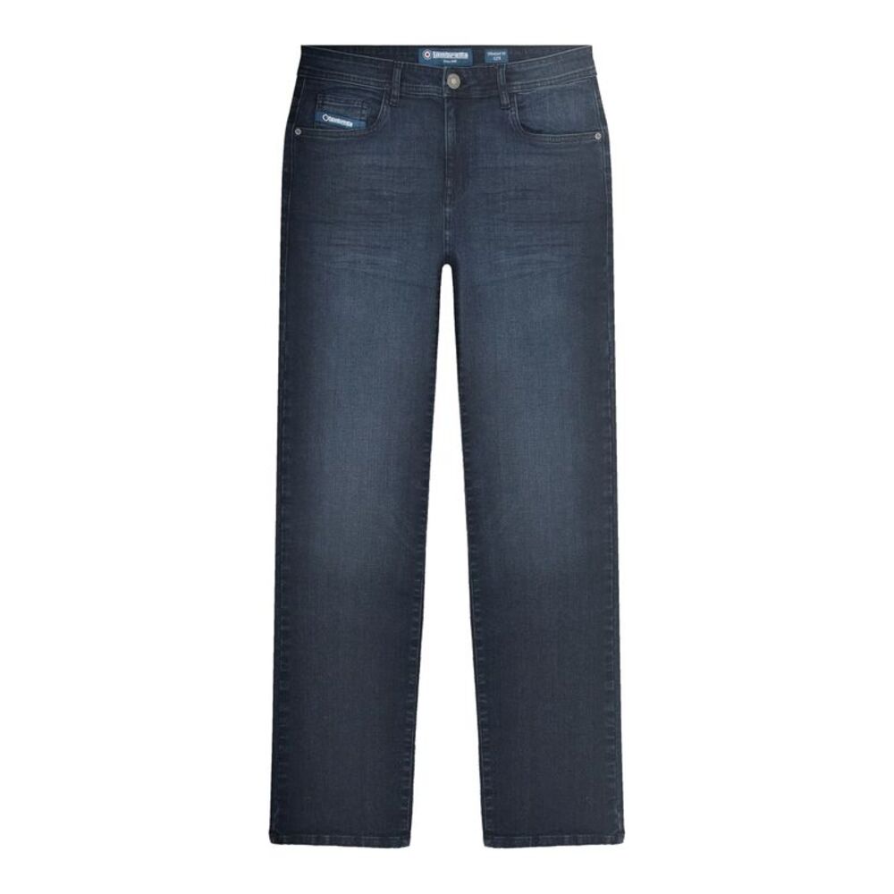 Lambretta Mens Chester Straight Jeans / Dark Navy